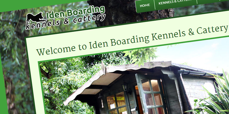 Iden Kennel's website